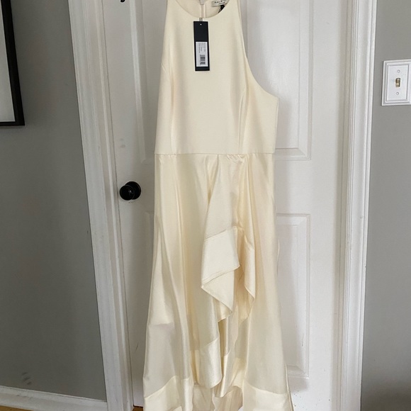 Halston Heritage High-Low Dress - Picture 3 of 7